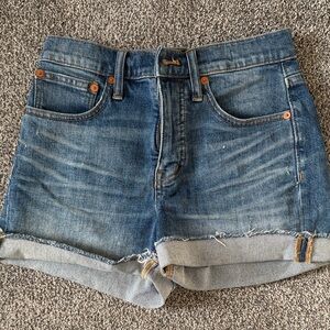Madewell Classic Blue Jean Shorts